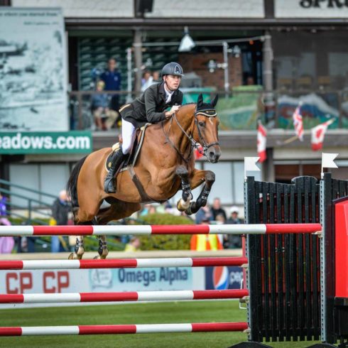 Scott Brash Hello Sanctos at Spruce Meadows
