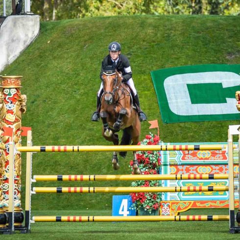 Scott Brash Hello Sanctos Spruce Meadows 2015 Rolex